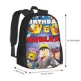 thumbnail image 3 of Roblox Sac à Dos Cartable pour Enfants Sac de Jour Décontracté pour Garçons Filles, 3 of 5