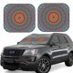 thumbnail image 1 of Fotbe Mandala Juego de 2 Piezas de Parasoles para Parabrisas | Bloqueador Solar para Auto | Accesorios Plegables para Protección Solar Interior-Small, 1 of 6