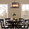 thumbnail image 4 of Modern Urban Contemporary Chandelier Light, Black Steel, 4 of 4