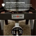 thumbnail image 6 of GasOne Propane Single Gas Burner 200,000BTU Heavy Duty - 0-20 PSI Adjustable Regulator and Hose Camp, 6 of 9
