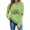 Green Sweatshirts Jsaierl, variant on Christmas Sweatshirts Women Funny Letter Graphic Sweatshirt Casual Work Pullover Round Neck Holiday Long Sleeve Tops S-2XL