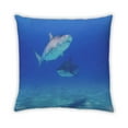 thumbnail image 2 of Ahgly Company Animaux Requin Coussin Décoratif d'Intérieur, 18 Pouces par 18 Pouces, 2 of 6