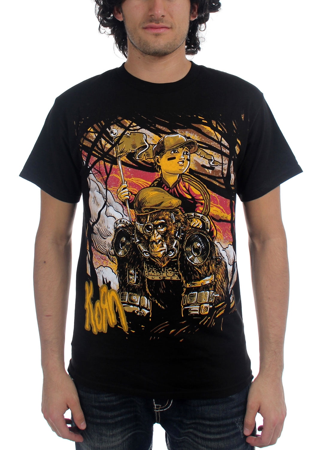 Korn - Rilla Mens T-Shirt In Black - Walmart.com