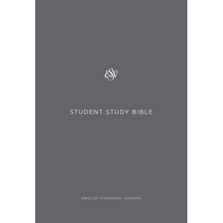 ESV Student Study Bible (Best Bible For College Students)