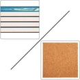 thumbnail image 4 of FMSHPON Heart Shaped Island Blue Coast Landscape Set of 6 Coaster for Drinks, Absorbent Ceramic Stone Coasters Cup Mat with Cork Base for Home Kitchen Room Coffee Table Bar Decor, 4 of 4