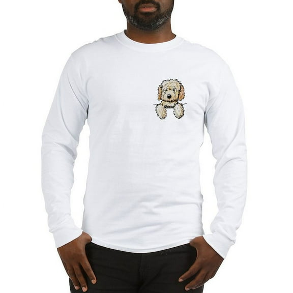 CafePress - Pocket Doodle Pup Long Sleeve T Shirt - Unisex Cotton Long Sleeve T-Shirt