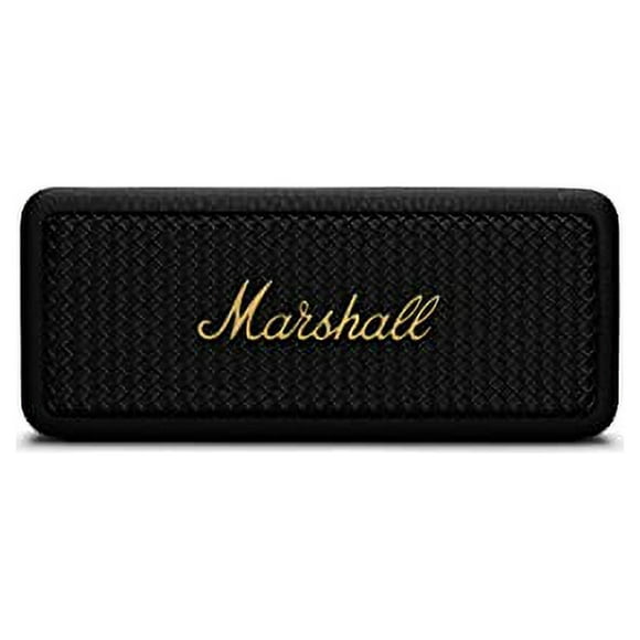 Marshall Emberton II Portable Bluetooth Speaker - Black & Brass