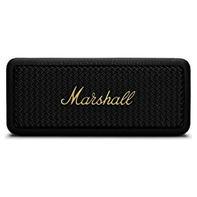 Marshall Emberton II Portable Bluetooth Speaker - Black & Brass
