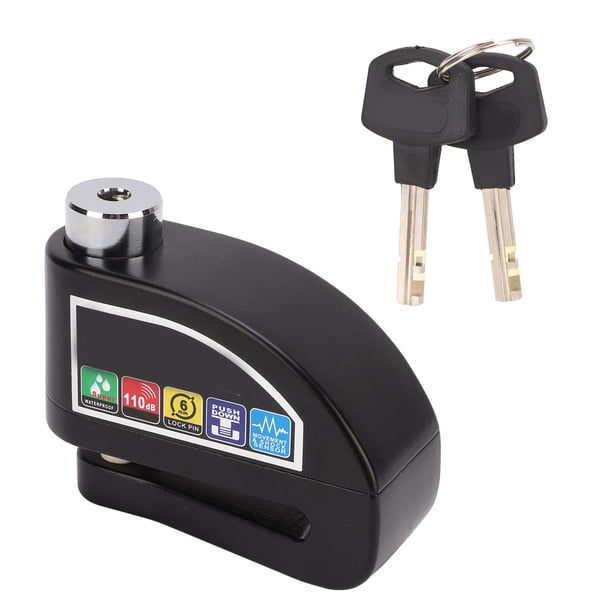 Alarma De Seguridad Con Bloqueo De Freno De Disco, Alarma Antirrobo De 110db Para Motocicletas, Bicicletas Eléctricas, Bicicletas De Montaña