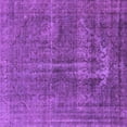 thumbnail image 1 of Ahgly Company Indoor Square Oriental Purple Industrial Area Rugs, 3' Square, 1 of 4