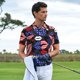 thumbnail image 3 of Fotbe American With Lips Camiseta Polo de Golf para Hombre con Estampado – Camisa Deportiva Transpirable con Cuello Abotonado-Large, 3 of 6