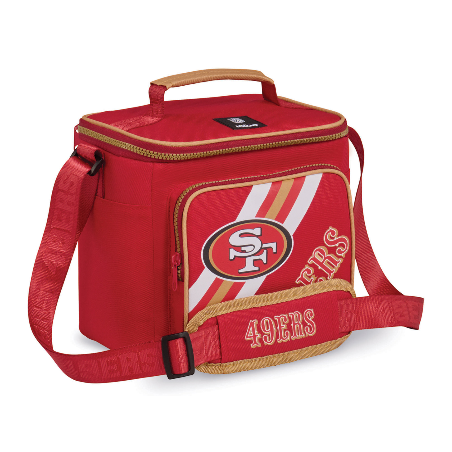 IGLOO  San Francisco 49ers Square Lined 4-Pack Cooler