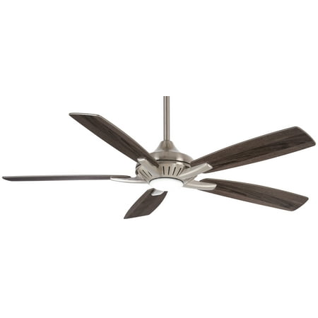 

Minkaaire Dyno Dyno 52 5 Blade Indoor Led Ceiling Fan - Nickel