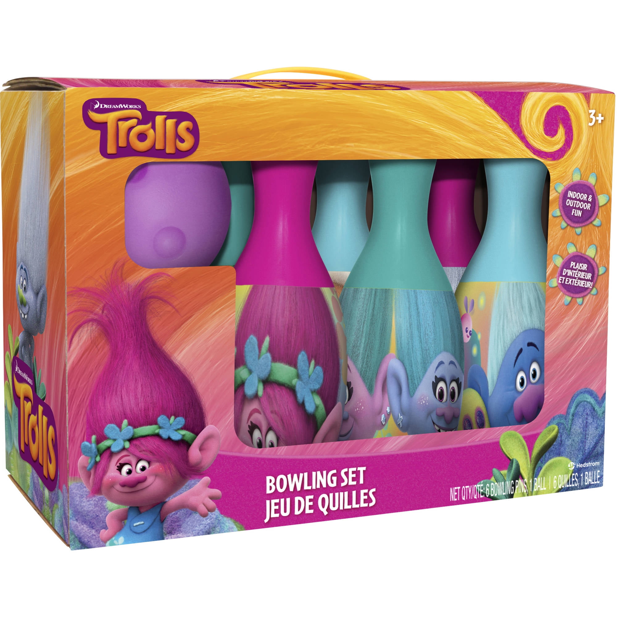 trolls bowling set