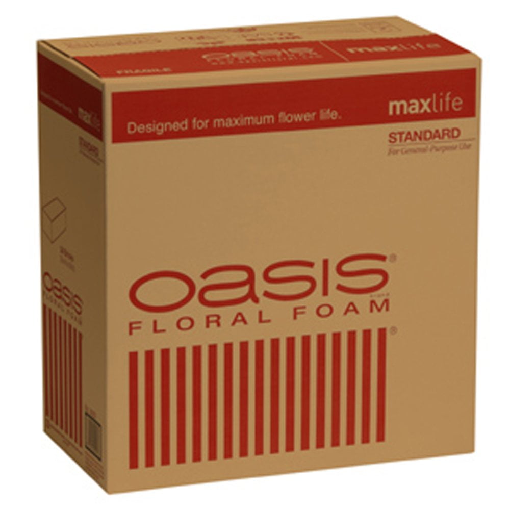 Oasis Standard Floral Foam Bricks Case of 48 Maxlife Floral Foam