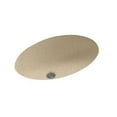 thumbnail image 3 of Swan UL-1613-010 Swanstone 16" x 5.625" Undermount Oval Bathroom Sink with Overflow, Available in Various Colors, 3 of 7