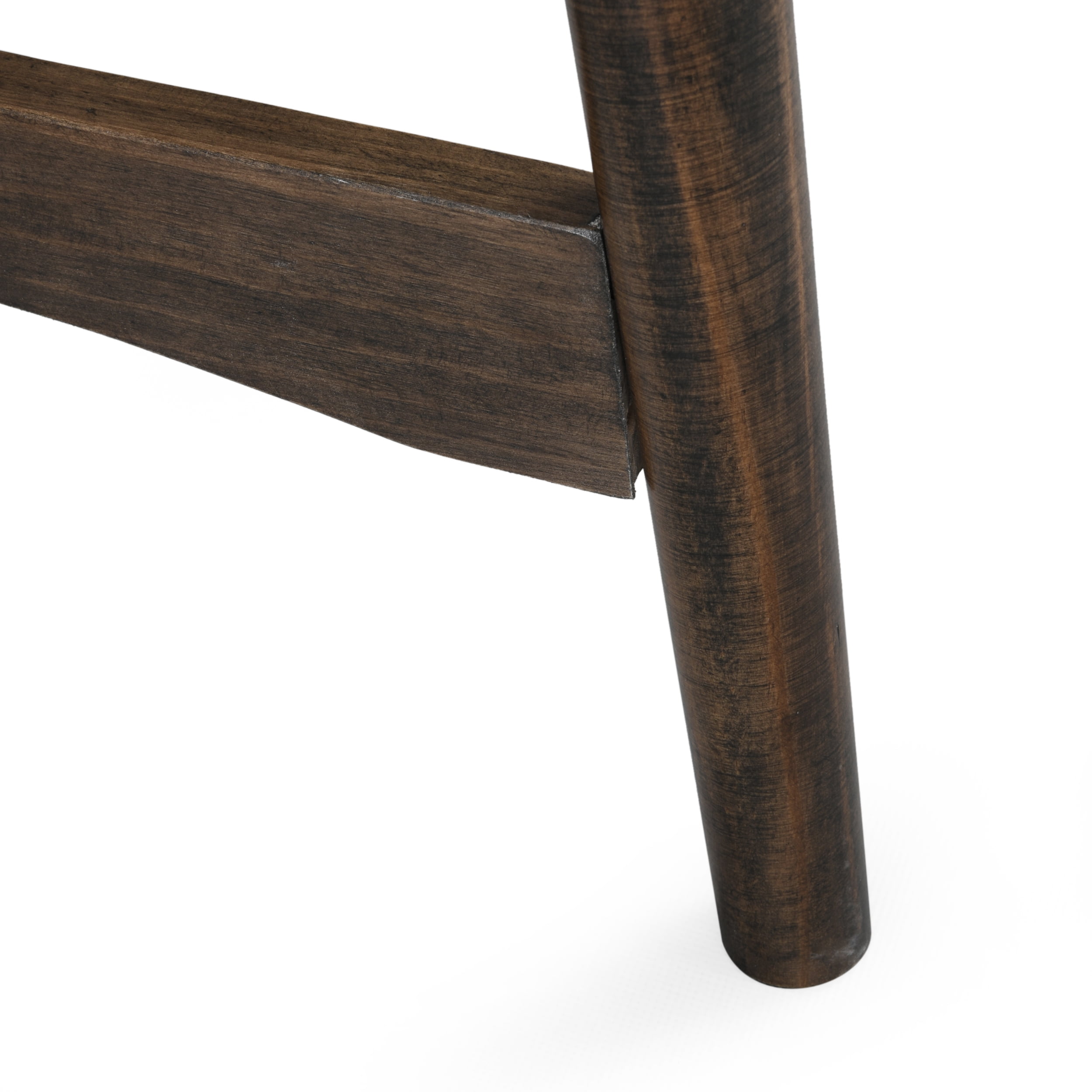 Noble House Hiland Round Wood End Table for Living Room, Brown