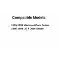 thumbnail image 3 of Passenger Right Side Rear Door Window Door Glass Compatible with Nissan Maxima/Infiniti I30 1995-1999 Models, 3 of 4