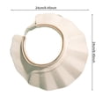 thumbnail image 5 of Ruanlalo Adult Kids Shower Cap Shield Adjustable Bathing Head Hat Shampoo Visor Cap Soft Waterproof Hair Washing Shield for Head Ear Eye Protection, 5 of 7