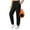 Black, variant on Fleece Lined Leggings Women Drawstring Leggings with Pockets 2025 New Stretch Athletic Jogging Velvet Warm