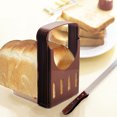 thumbnail image 3 of Gwong hogar Pan de plástico plegable Pan cortada de barra de pan tostador guía de corte de corte Gwong 21009527, 3 of 7