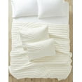 thumbnail image 2 of Better Homes & Gardens White Textured Arched Cotton Quilt, Queen, 2 of 5