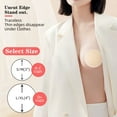 thumbnail image 6 of 3 Pairs Large Nipple Covers,No Show Silicone Coverups ,Reusable Pasty Nipple Pasties for Women Sticky Breast Petals, 6 of 7