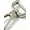 Silver, variant on Snap Hook Swivel Clasp Detachable 2 Pack, Metal Screw Locking Hook 2.5cm Inner Diameter Silver, Bag Strap Hardware Replacement for Purse Handbag, DIY Repair Clasp Accessory