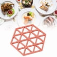 thumbnail image 1 of Mantel individual de silicona 5 piezas aislamiento térmico hexagonal plato taza tazón ANGGREK Otros, 1 of 8