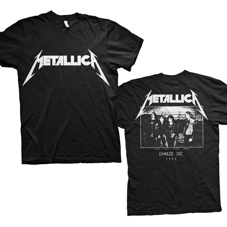 metallica t shirt walmart