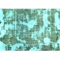 thumbnail image 1 of Ahgly Company Indoor Rectangle Abstract Light Blue Modern Area Rugs, 8' x 10', 1 of 4
