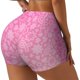 thumbnail image 1 of Fotbe Breast CancerN Ribbons Awareness Shorts Sin Costuras – Shorts Deportivos de Cintura Alta para Mujer, Elásticos para Gimnasio, Yoga, Running o Ciclismo-Small, 1 of 8