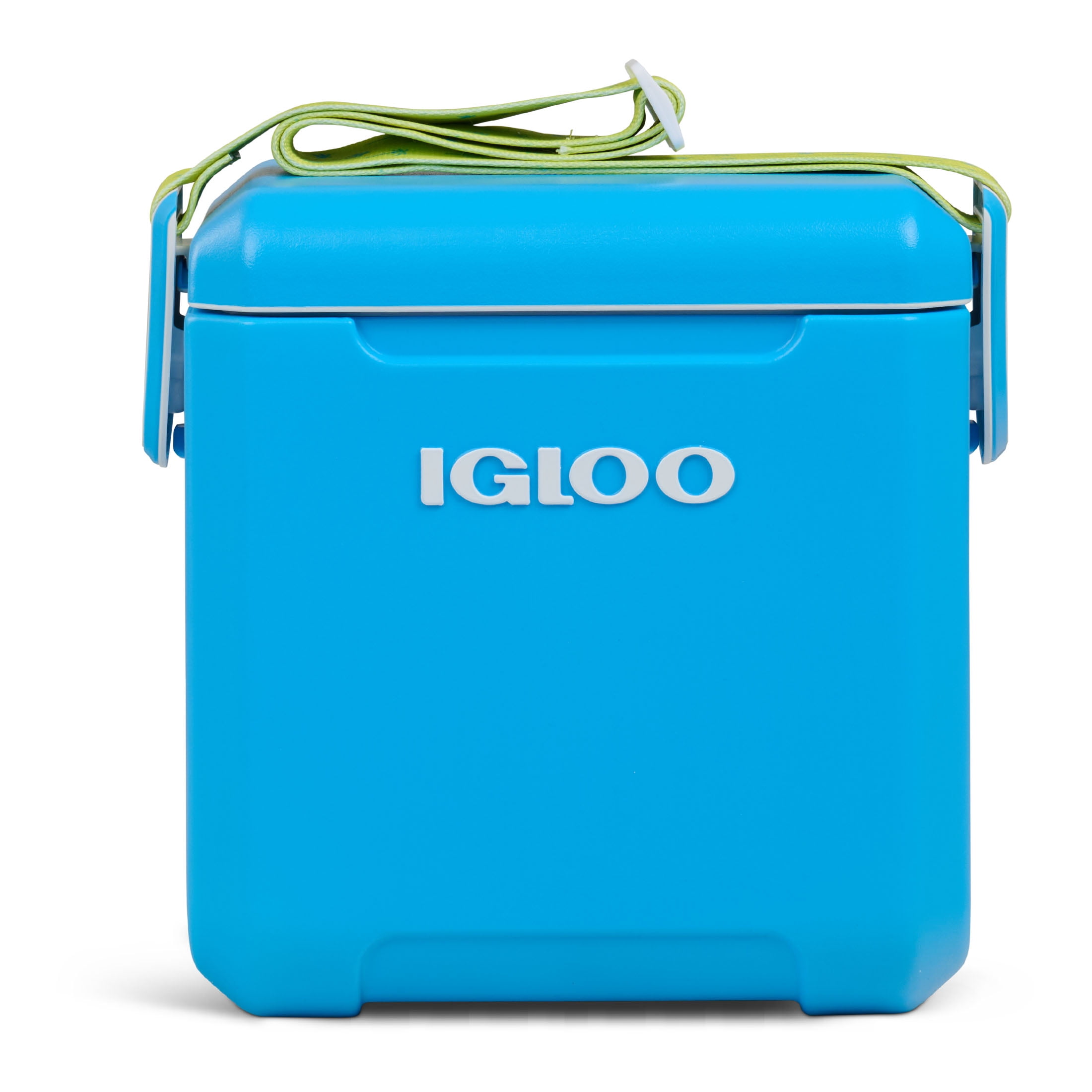 Igloo Tag Along Too 11 QT Hard Side Turquoise Blue Cooler, Spill