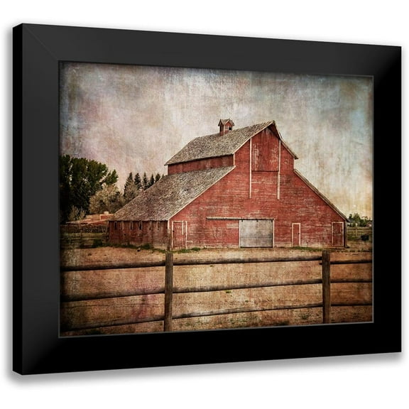 Murdock, Ramona 14x12 Black Modern Framed Museum Art Print Titled - York Road Barn