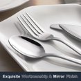 thumbnail image 4 of 24-piece Forks and Spoons Silverware Set, Food Grade Stainless Steel Flatware, 4 of 4