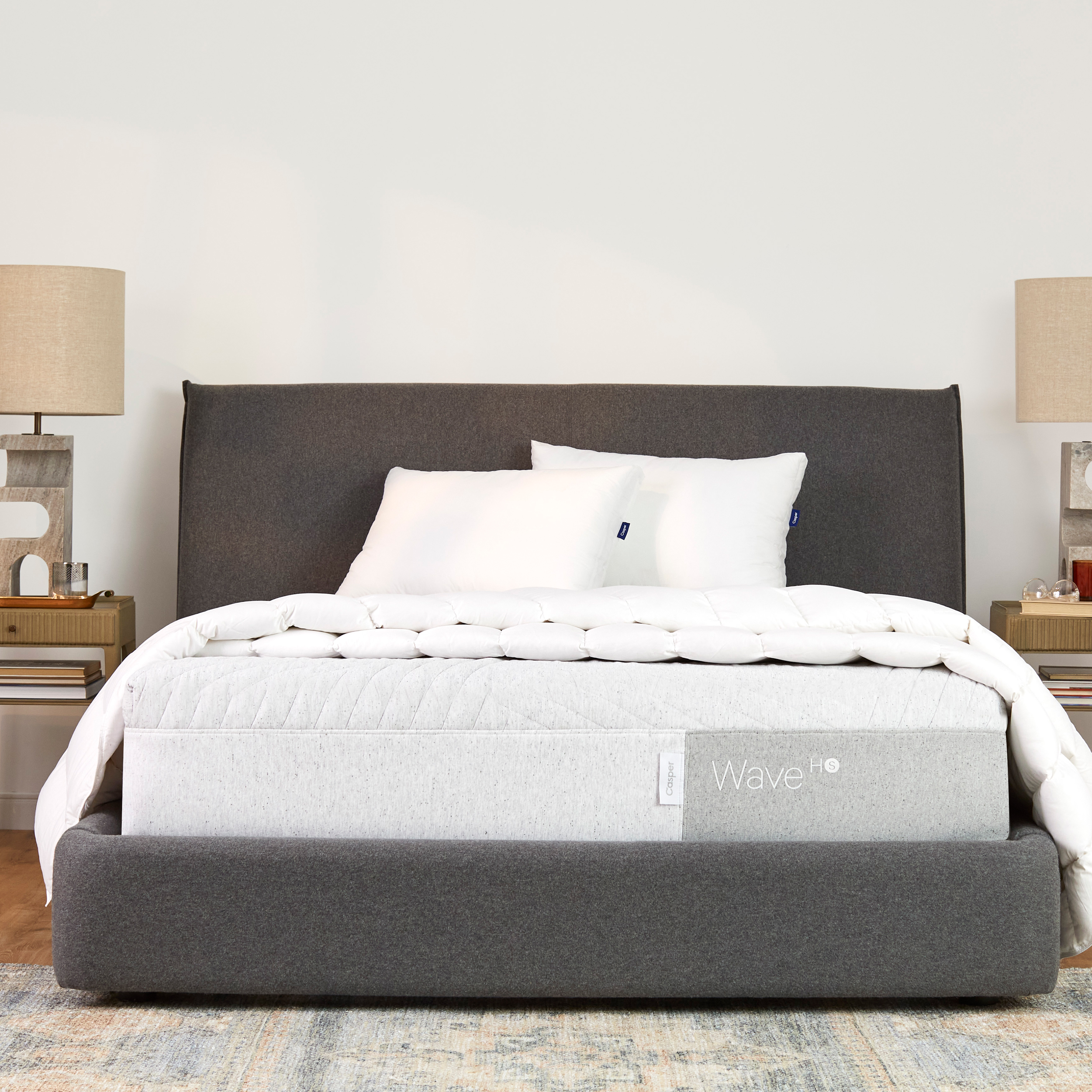 Casper Wave Hybrid Snow Mattress, King