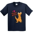 thumbnail image 3 of Inktastic I Love Crested Geckos Youth T-Shirt, 3 of 5