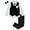 Black, variant on SANMIO Toddler Boy Suits Dress Clothes Formal Slim Fit Suit Set 6 Piece Tuxedo Gentleman Wedding Outfit Dresswear Vest Set