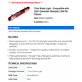 thumbnail image 2 of Third Brake Light - Compatible with 2007 Chevy Silverado 2500 HD Classic, 2 of 2