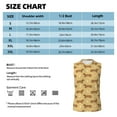 thumbnail image 6 of Uemuo Dachshund Dog Puppy Pattern Men's Sleeveless T-Shirt,Muscle Athletic Tank Top, Moisture-wicking Quick-dry Breathable Classic Tee Top for Gym Run Outdoor Sports-, 6 of 8