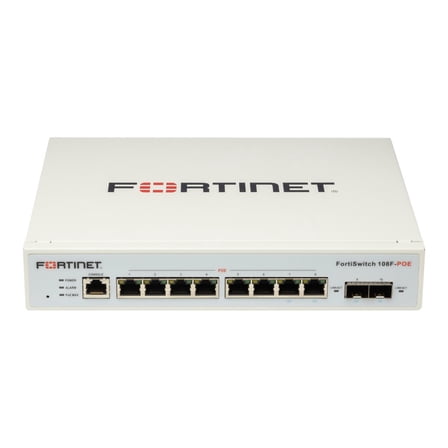 Fortinet FortiSwitch 108F-POE Ethernet Switch FS108FPOE