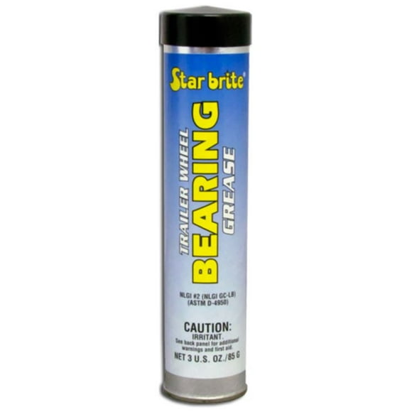 Star Brite 026003 Multi Purpose Grease Wheel Bearing Grease; Protects From Salt Water/ Salt Air/ Atmospheric Chemicals; Set Of 2; 3 Ounce Cartridge