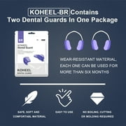 KOHEEL Adjustable Night Mouth Guard for Teeth Grinding, Dental Guard for Nighttime Grinding Teeth 2 Count