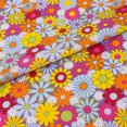 thumbnail image 3 of Singer Fabric, 100% Cotton, Sewing & Crafting, 44" Wide, Packed Retro Floral, Cut by Yard, 3 of 7