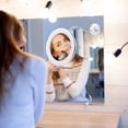 thumbnail image 2 of 360 Degree Rotation  Shape Desktop Mirror Shaving Mirror, 2 of 9