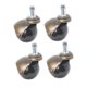 thumbnail image 5 of unbranded 4Ud Caster Para Muebles Con Multicolor Para Sillas Y Mesas Uso En Alfombra, 5 of 8
