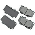 thumbnail image 1 of Akebono ACT799 Proact Ultra Premium Ceramic Disc Brake Pad kit , GREY, 1 of 3