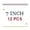 7Inch 12PC, variant on 3D Light-Up Wooden Reindeer Christmas Decor (7-Pack), Warm Backlit Peel & Stick Entryway Glow, Handmade Real Wood LED Reindeer Christmas Wall Decor, for Living Room, Bedroom, Fireplace