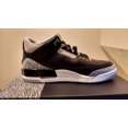 thumbnail image 2 of Ni - ke Men's Air Jordan 3 Retro Black/Green Glow-Wolf Grey CT8532 031 Size 11, 2 of 5
