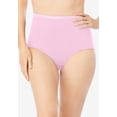 thumbnail image 3 of Comfort Choice Plus Size Full Coverage Cotton Brief 10-Pack, 3 of 6